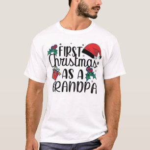 Erste Weihnachten als Großvaterfamilie passt zusam T-Shirt