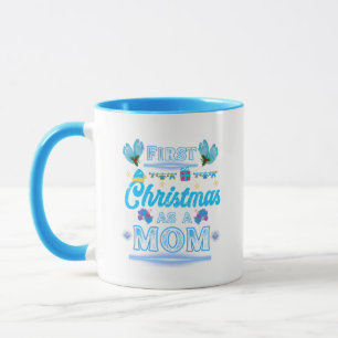 Erste Weihnachten als Mama eines Babyjungen Tasse