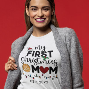 Erste Weihnachten als Mama - Familienpassage niedl T-Shirt