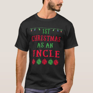 Erste Weihnachten als Onkel Weihnachten Shirt stol