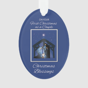 Erste Weihnachten als Paar-Segen-Manager Ornament