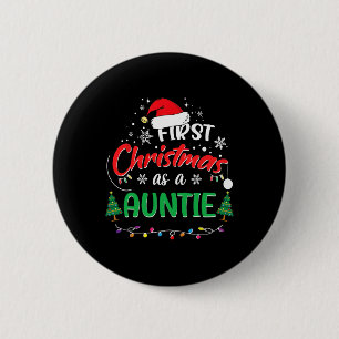 Erste Weihnachten als Tante 1. Weihnachtsmatte Button
