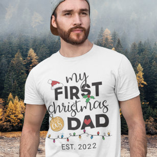 Erste Weihnachten als Vater - Familie niedlich T-Shirt