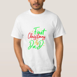 Erste Weihnachten als Vater - T-Shirt