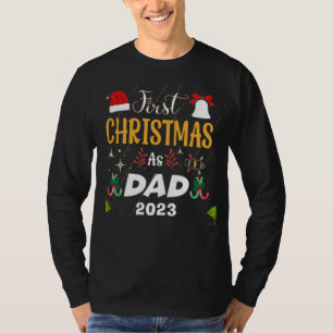 Erste Weihnachten als Vater T-Shirt
