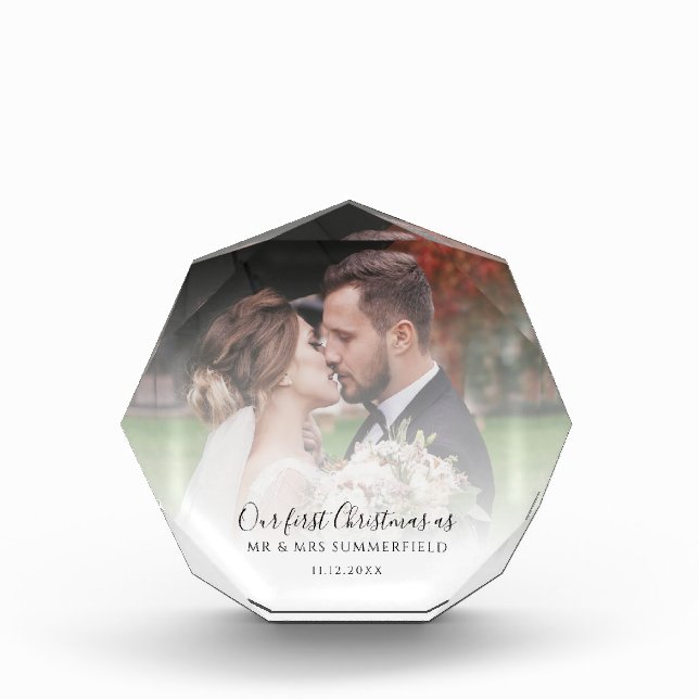 Erste Weihnachten als Verheiratete Hochzeit Foto C (Vorderseite)