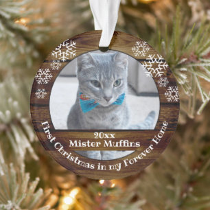 Erste Weihnachten in meinem Forever Zuhause Cat Do Ornament