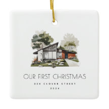 Erste Weihnachten in New Zuhause Holiday Ornament