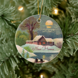 Erste Weihnachten in New Zuhause Ornament