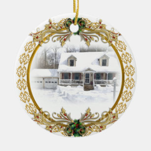 Erste Weihnachten in New Zuhause-Ornament Keramikornament
