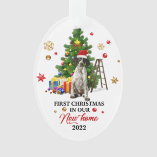 Erste Weihnachten in unserem neuen Haus 2022   Nie Ornament