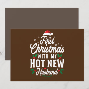 Erste Weihnachten mit meinem brandneuen Weihnachts Einladung