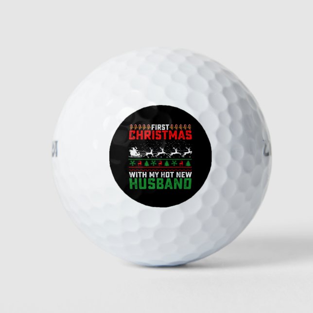 Erste Weihnachten mit meinem heißen neuen Ehemann  Golfball (Vorderseite)
