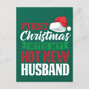 Erste Weihnachten mit meinem heißen neuen Ehemann Postkarte