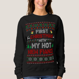 Erste Weihnachten mit meinem neuen Verlobte-Paar Sweatshirt