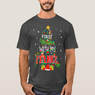 Erste Weihnachten mit meiner Verlobte Xmas Tree Li T-Shirt