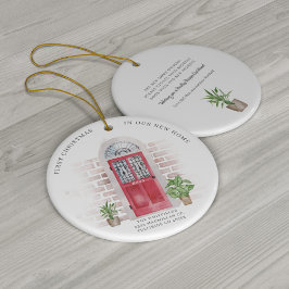 Erste Weihnachten Neue Zuhause Red Door Chic Pflan Keramik Ornament