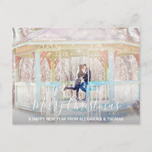 Erste Weihnachten Verheiratet Verlobtes Neues Jahr