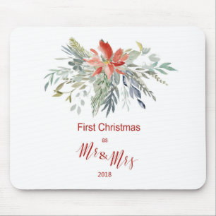 Erste Weihnachten zusammen als Mr & Mrs. Mousepad