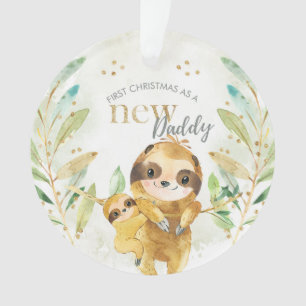 Erste Weihnachtsfeier als neuer Daddy Ornament