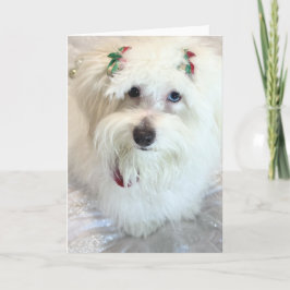 Erste Weihnachtsfeier Karte