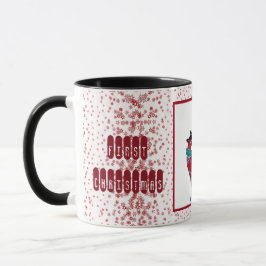 Erste Weihnachtsfeier Nordische Schneeflocken Rent Tasse