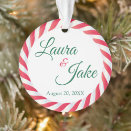 Erste Weihnachtsfeier Verheiratete Acrylschmuck Ornament