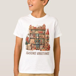 erste Weihnachtsjunge Nutcracker Wasserfarbe T-Shirt