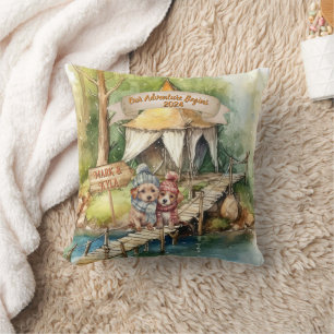 Erste Weihnachtskuchen Weihnachten Neuvermähltes O Kissen