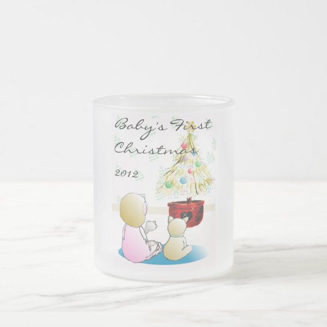 Erste Weihnachtszeit 2012 Mattglastasse (Mittel)