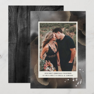 Erste Weihnachtszusammen Fotokarte Einladung