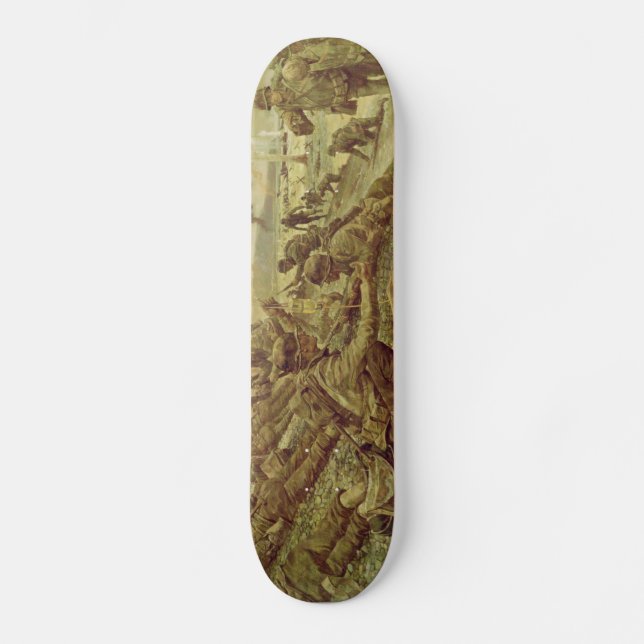Erste Welle in Omaha durch Zweiten Weltkrieg Kens Skateboard (Vorderseite)
