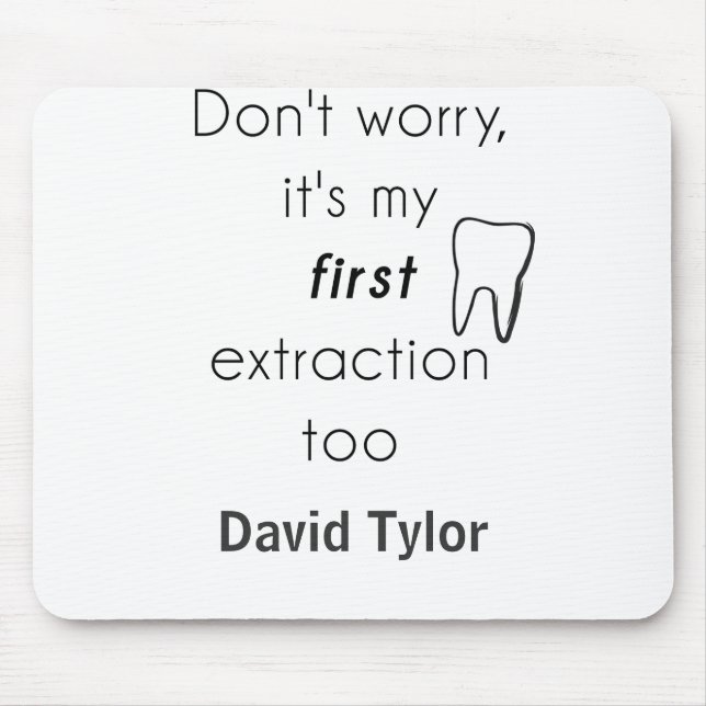 Erste Zackenextraktion! Mousepad (Vorne)