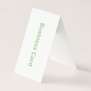 Erstelle Dein eigenes 10 cm x 8,9 cm Zelt-Faltblat Visitenkarten