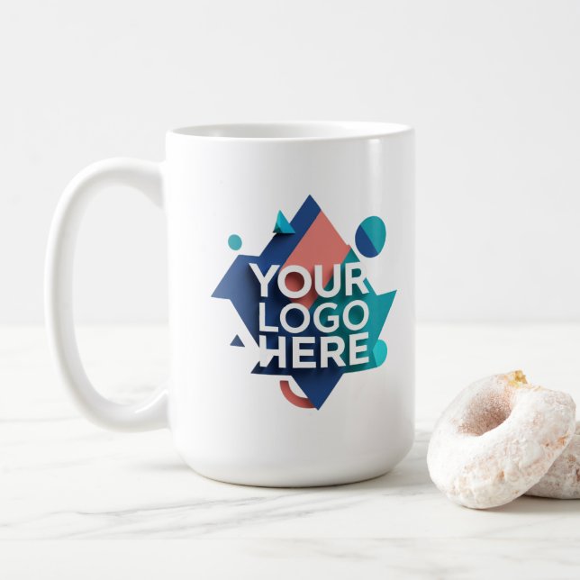 Erstelle Dein eigenes 15oz Klassik  Kaffeetasse (Mit Donut)