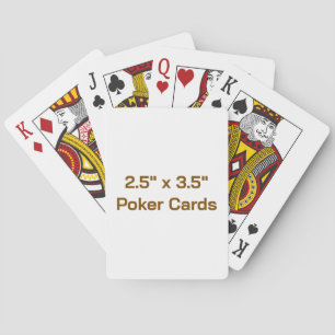 Erstelle Dein eigenes 2,5" x 3,5" Spielkarten