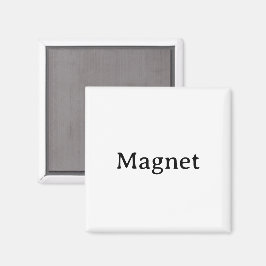 Erstelle Dein eigenes 2 Zoll großes Quadrat Magnet