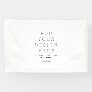 Erstelle dein eigenes 76 cm x 122 cm banner