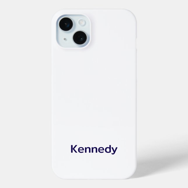 Erstelle Dein eigenes Barely There iPhone 15 Plus  Case-Mate iPhone Hülle (Rückseite)