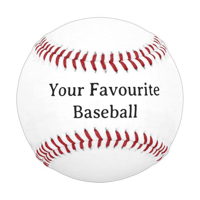 Erstelle dein eigenes Baseball (Vorderseite)