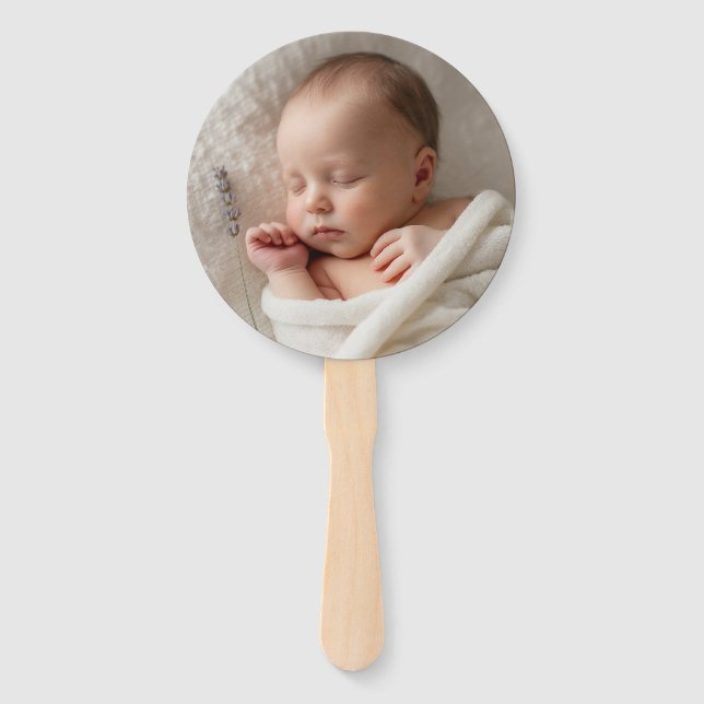 Erstelle dein eigenes benutzerdefiniertes Baby  Fächer (Vorderseite)