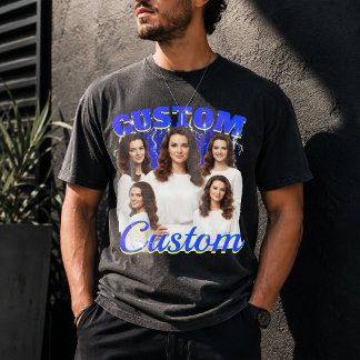 Erstelle dein eigenes benutzerdefiniertes Bootleg- T-Shirt