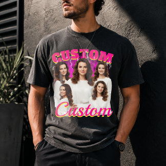 Erstelle dein eigenes benutzerdefiniertes Bootleg- T-Shirt