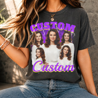 Erstelle Dein eigenes benutzerdefiniertes Bootleg- T-Shirt