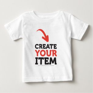 ERSTELLE-DEIN-EIGENES Benutzerdefiniertes Drucken Baby T-shirt