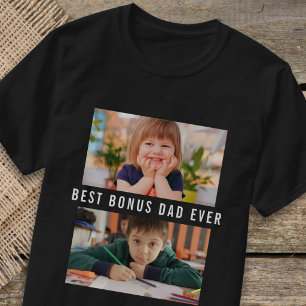 Erstelle Dein eigenes Bestes Bonus-Papa Aller Zeit T-Shirt