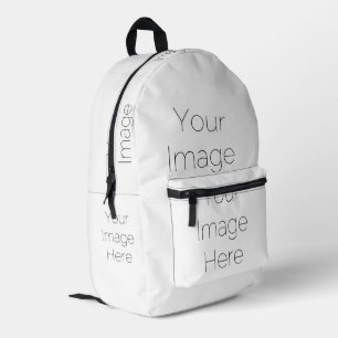 "Erstelle dein eigenes" Bild hier Teenager Bedruckter Rucksack
