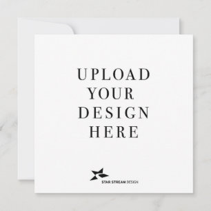Erstelle Dein Eigenes Design Quadrat Einladung