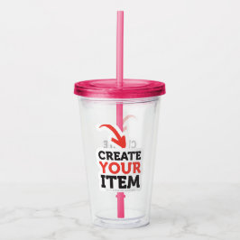 ERSTELLE-DEIN-EIGENES DIY Benutzerdefiniert Lade d Acryltrinkbecher