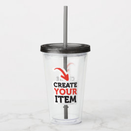 ERSTELLE-DEIN-EIGENES DIY Benutzerdefiniert Lade d Acryltrinkbecher